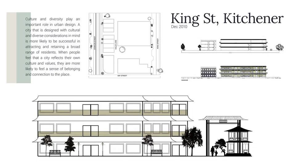 Portfolio page 21: King St, Kitchener